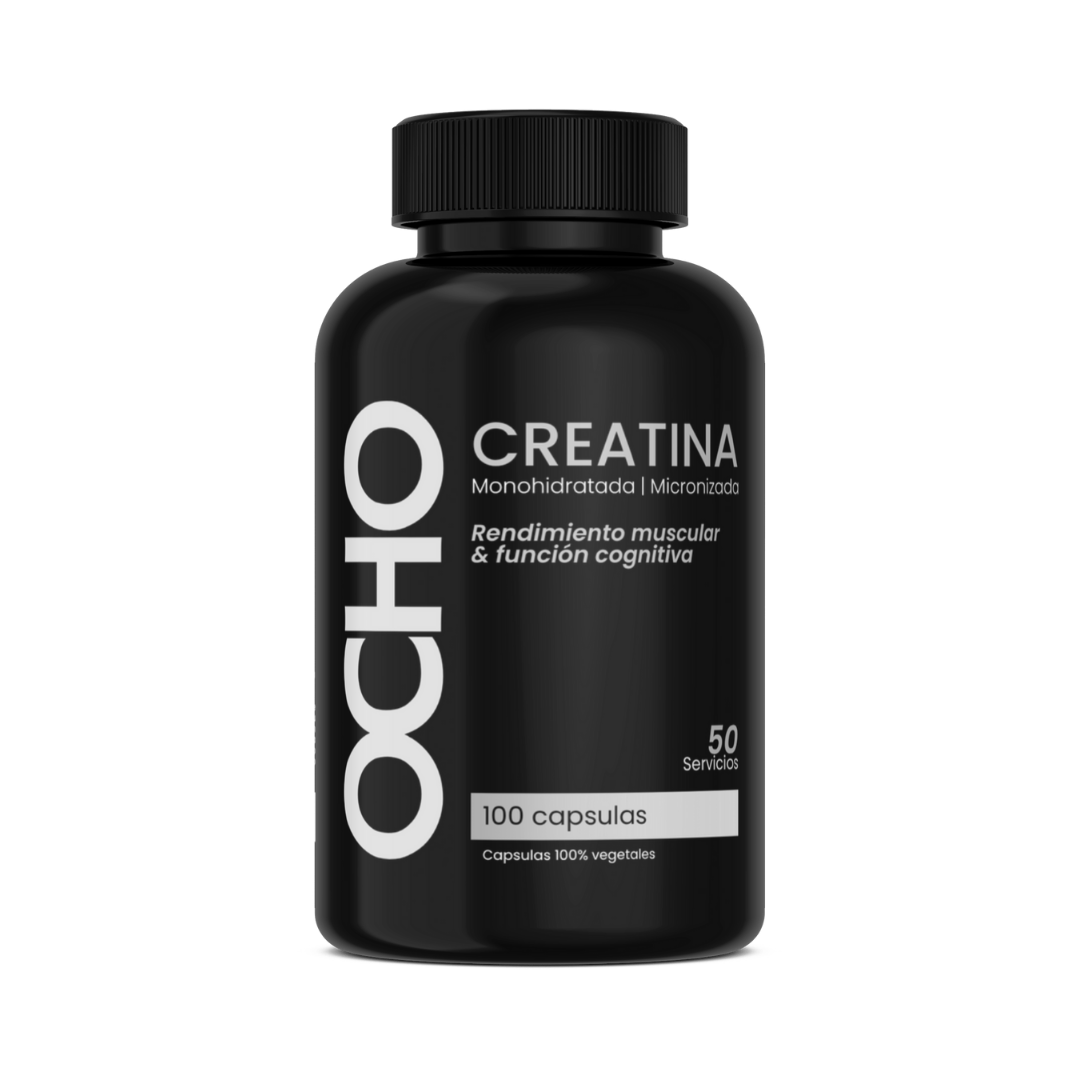 Creatina Monohidratada en Cápsulas